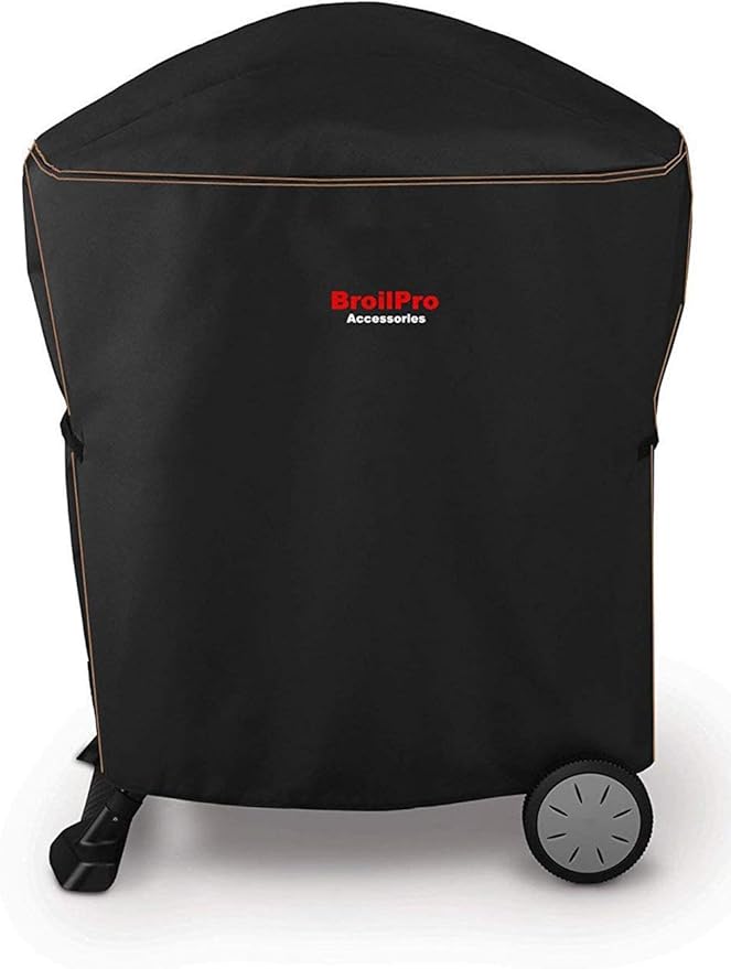 BroilPro Deluxe Grill Cover fit Weber Q 1000/2000 Grill(size as 7113#)