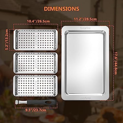 Onlyfire Grill Basket Set - Image 2