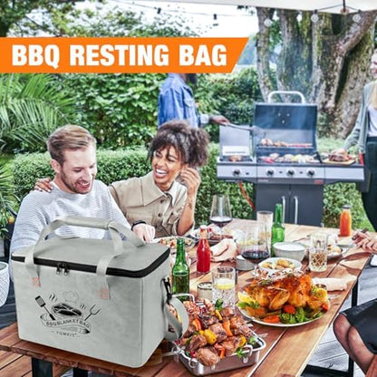 BBQ Blanket for Resting Meat, Reusable BBQ Resting Bag for Meat, Meat Brisket - Image 4