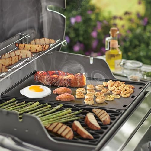 onlyfire Reversible Cast Iron Griddle and Cooking Grate Combo Set - Image 7