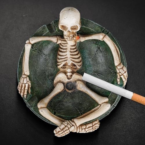 Skull Ashtray - 5.3inch Cool Ash Tray Ashtray by UWONDERFUL