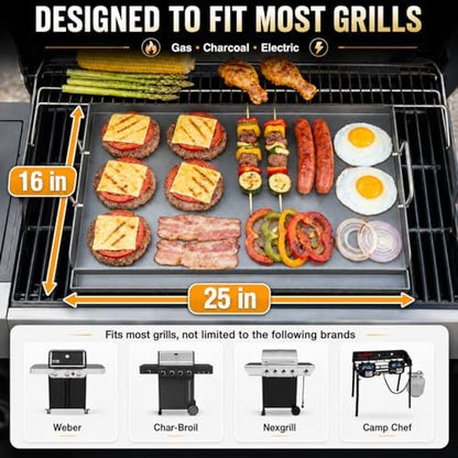 Hisencn 25"x16" Flat Top Griddle - Image 4