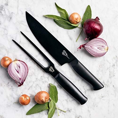 GreenPan Chop & Grill Chef's Knife & Chef's Fork Set - Image 2