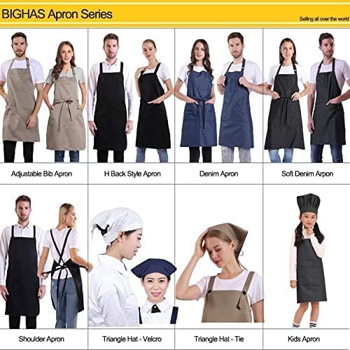 BIGHAS Adjustable Bib Apron - Image 7