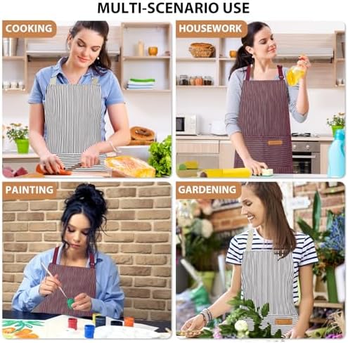 VALOME 2 Pack Kitchen Aprons - Image 6