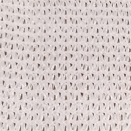 6 Ft. x 25 Ft. White Privacy Shade Mesh Tarp