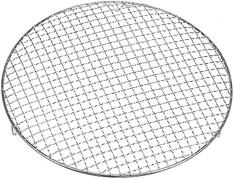 HARFINGTON Round Cooking Rack 13-inch 201 Stainless Steel Cross Wire Barbecue - Image 3