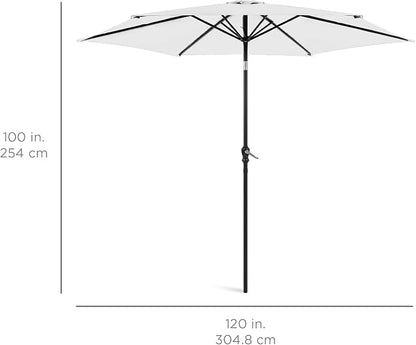 Best Choice Products 10ft Outdoor Patio Umbrella, Outdoor Table Umbrella - Image 7