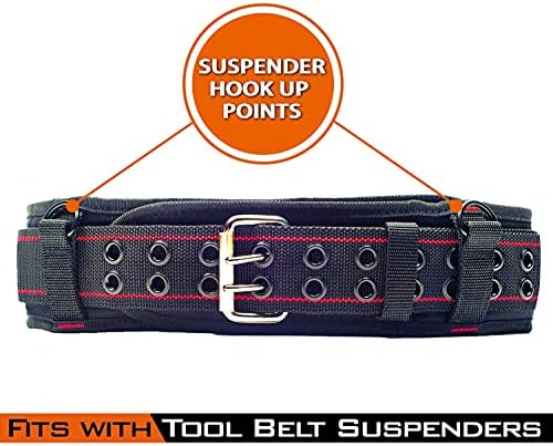 AISENIN 3 inch Padded Tool Belt Work Tool Belt - Image 3