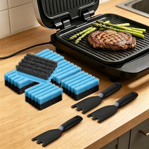 6-Pack Cleaning Sponge 12207 and 3-Pack Grill Scraper - Image 7