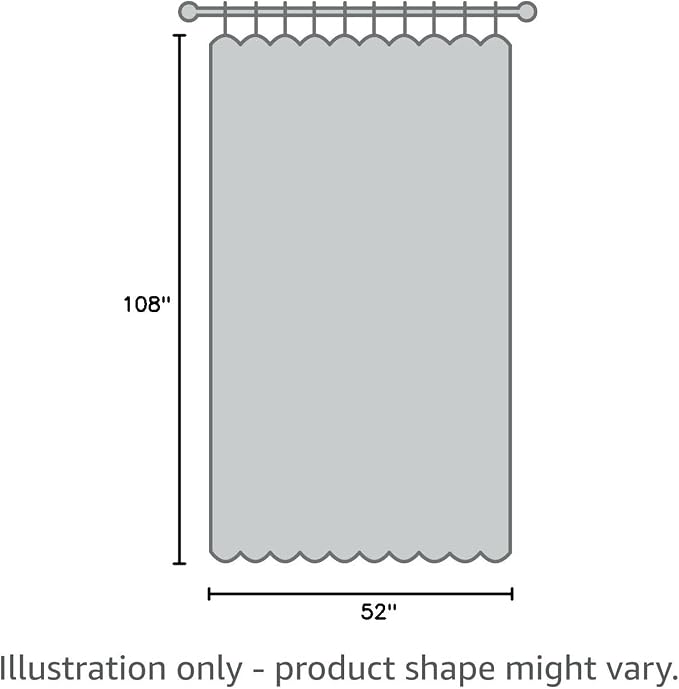Outdoor Indoor Curtains W52 x L108 - Image 10