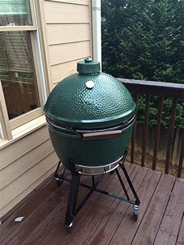 Dracarys Grill Chimney Top Vent Cap Ceramic Damper Top Egg Accessories, Replacement for Medium, Large and XLarge Big Green Egg Charcoal Grill