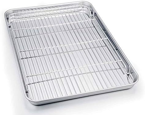 TeamFar Baking Sheet with Cooling Rack Set by TeamFar