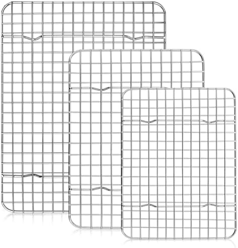 Checkered Chef Cooling Racks for Cooking and Baking by CheckeredChef