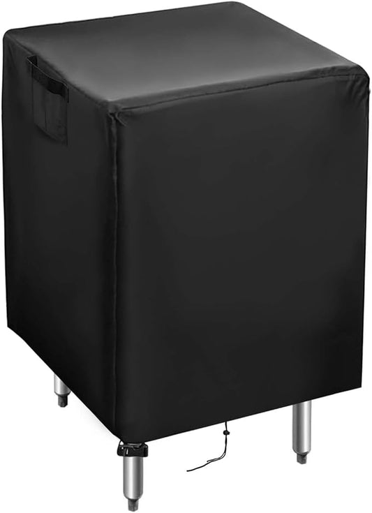 Outdoor Prep Table Cover,30 Inch Waterproof Stainless Steel Food Table Cover,Patio Pizza Oven Grill Table Cover - 30 x 30 x 34 Inch