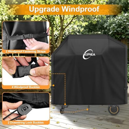 Kipiea 600D Heavy Duty Grill Cover - Image 5