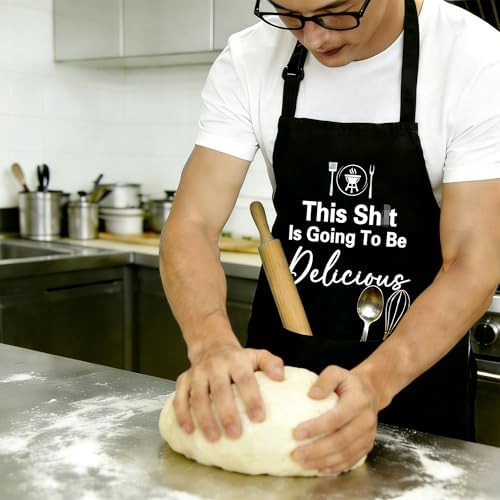 Aprons For Men, Funny Grilling Aprons - Image 6