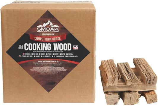Smoak Firewood Cooking Wood Mini Splits - USDA Certified Kiln Dried (Maple, 5-6in Tiny Pizza Oven Wood) for Portable Pizza ovens (729 Cubic Inches)