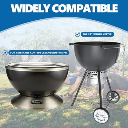 2-in-1 Cast Iron Griddle & Grate - Image 3