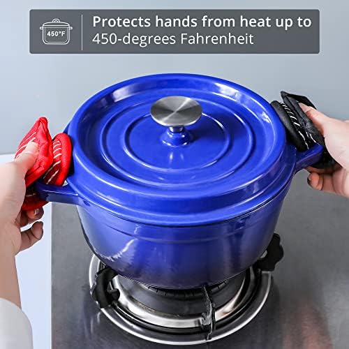 Cast Iron Skillet Handle Covers, Pot Handle Covers Heat Resistant, Pot Holders - Image 4