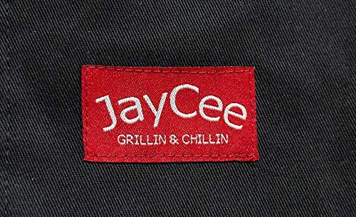 JayCee Apron for BBQ, Hobby and Workshop, 5 Pockets, Cross-Back, 2 Tool/Towel - Image 6