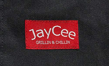 JayCee Apron for BBQ, Hobby and Workshop, 5 Pockets, Cross-Back, 2 Tool/Towel - Image 6
