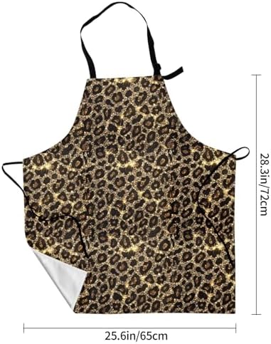 Apron skeleton Halloween, Waterproof Work Apron - Image 5