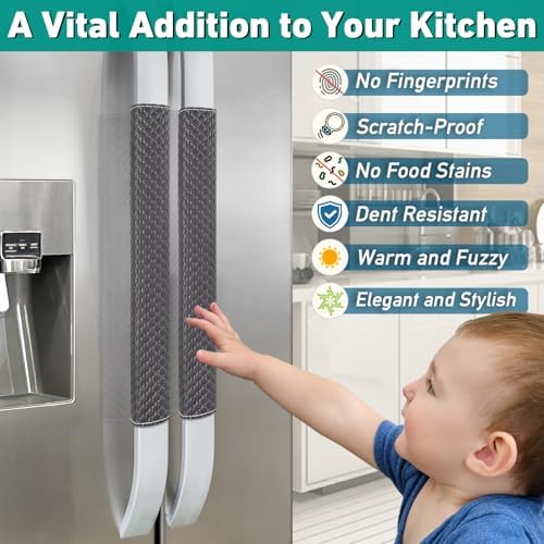 Refrigerator Door Handle Covers, Performance Appliance Handle Covers, Non-Slip - Image 3