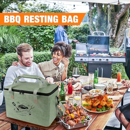 BBQ Blanket for Resting Meat, Reusable BBQ Resting Bag for Meat, Meat Brisket - Image 4