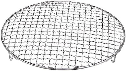 HARFINGTON Round Cooking Rack 11-inch 201 Stainless Steel Cross Wire Barbecue by HARFINGTON