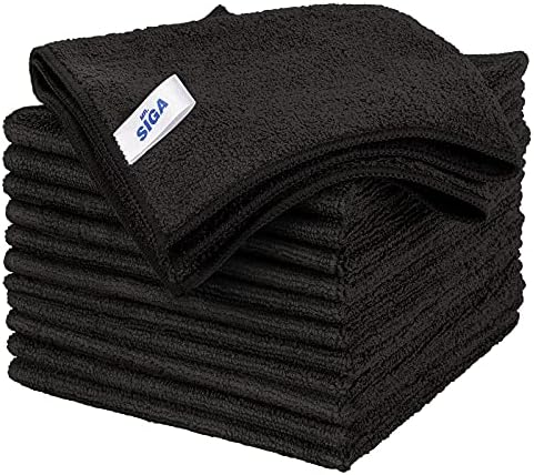 MR.SIGA Microfiber Cleaning Cloths, Streak Free Microfiber Towels, 12 Pack by MRSIGA