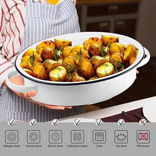 Webake Enameled Roasting Pan - Image 5