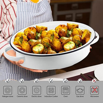 Webake Enameled Roasting Pan - Image 5