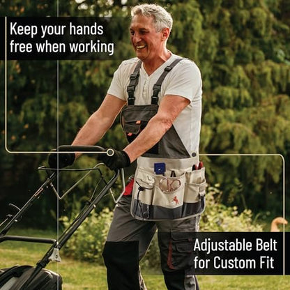 UNCO- Adjustable Gardening Belt, 7 Pockets, Cut and Water Resistant, Garden - Image 5