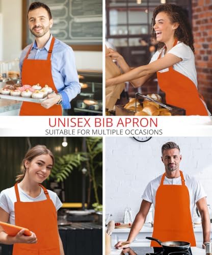 Utopia Kitchen Bib Aprons 2 Pack Adjustable - Image 5