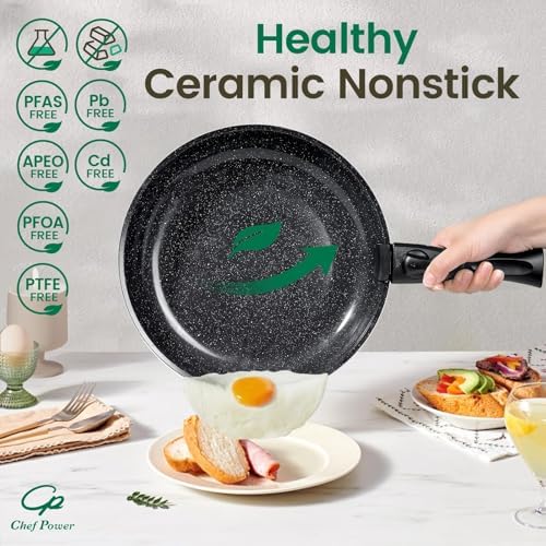 Chef Power Ceramic Cookware Set - Image 4