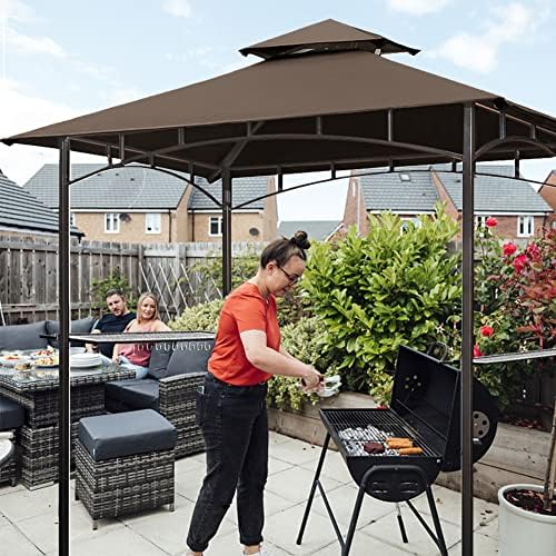 Eurmax USA High Performance Grill Gazebo Canopy Replacement Cover 5x8 - Image 6