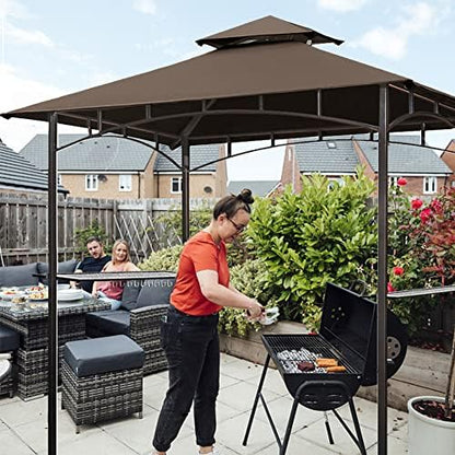 Eurmax USA High Performance Grill Gazebo Canopy Replacement Cover 5x8 - Image 6