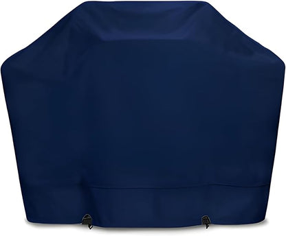 Eevelle Meridian Patio BBQ Grill Cover for Outdoor Grill - Marine Grade Fabric - Durable - Waterproof Covers - All-Weather Protection Barbeque Gas Grill Cover – (48" H x 58" W x 24" D, Navy)