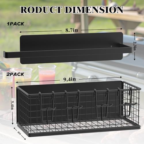 2-Pack Magnetic Storage Bins - Image 2