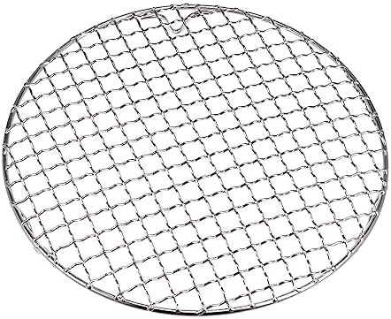 HARFINGTON Round Cooking Rack 9-inch 201 Stainless Steel Cross Wire Barbecue - Image 3