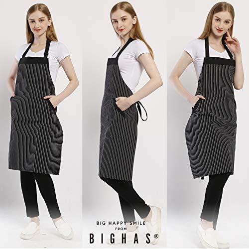 BIGHAS Adjustable Bib Apron - Image 2
