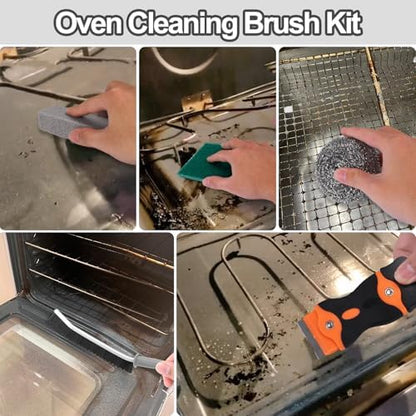 XANGNIER Heavy Duty Oven Cleaning Tools Kit, Oven Cleaner Brush Accessories - Image 3