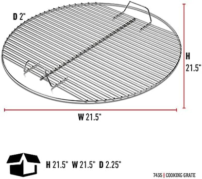 Weber® Charcoal Cooking Grate for 22" Grills, Charcoal Components - Image 2