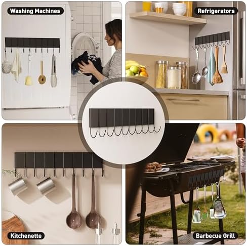 Magnetic Key Holder Wall Mount, Key Hanger Wall Mount Magnet - Image 6