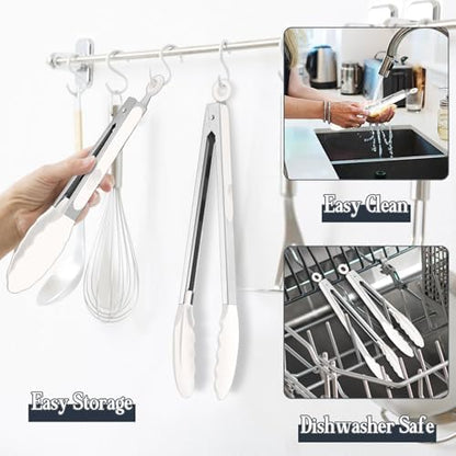 TeamFar Kitchen Tongs - Image 5