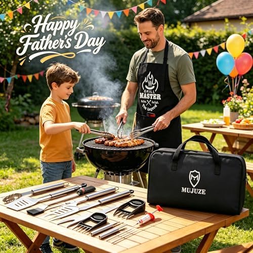 MUJUZE BBQ Grill Accessories Set - Image 2