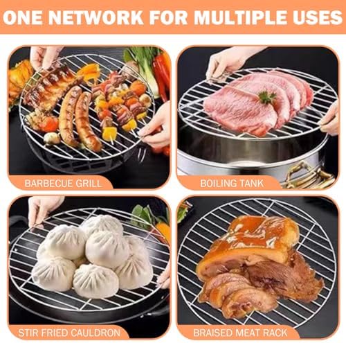 Grill Grates Replacement, Stainless Steel Grill Grate, Extra Thick Round - Image 6