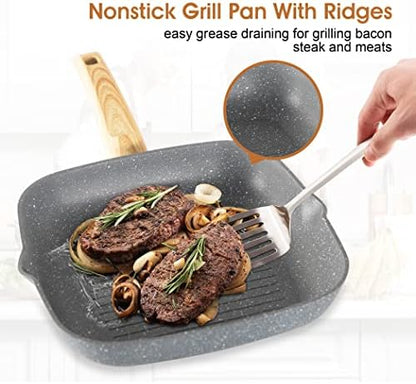 Kitchen Academy 30 Piece Induction Cookware & Bakeware Set - Image 2