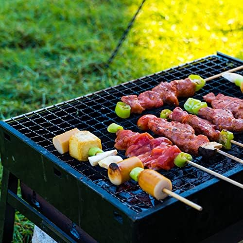 HARFINGTON Square BBQ Grill Net 15.4"x9.4" Stainless Steel Cross Wire Barbecue - Image 5